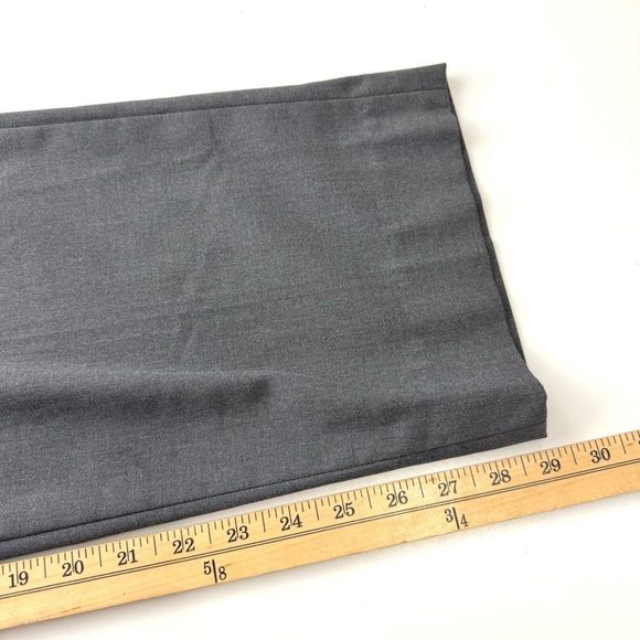 Jack Victor JV Reflex Flex Stretch Grey Crew Pants Flat Front Slacks Men's 42x29 - Picture 9 of 12